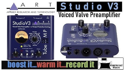 ART Studio V3 Voiced Valve Preamplifier: Why and How I Use It