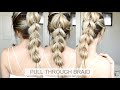 HOW TO: Pull-Through Braid Tutorial ✨ Easy Braided Hairstyle