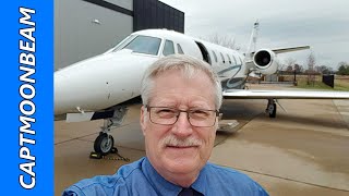 Cessna Citation ILS Approach into New Century