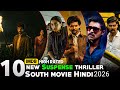 Top 10 South Indian Suspense Thrillers in Hindi 2025 🎬