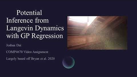 Recovering Potential from Langevin Dynamics