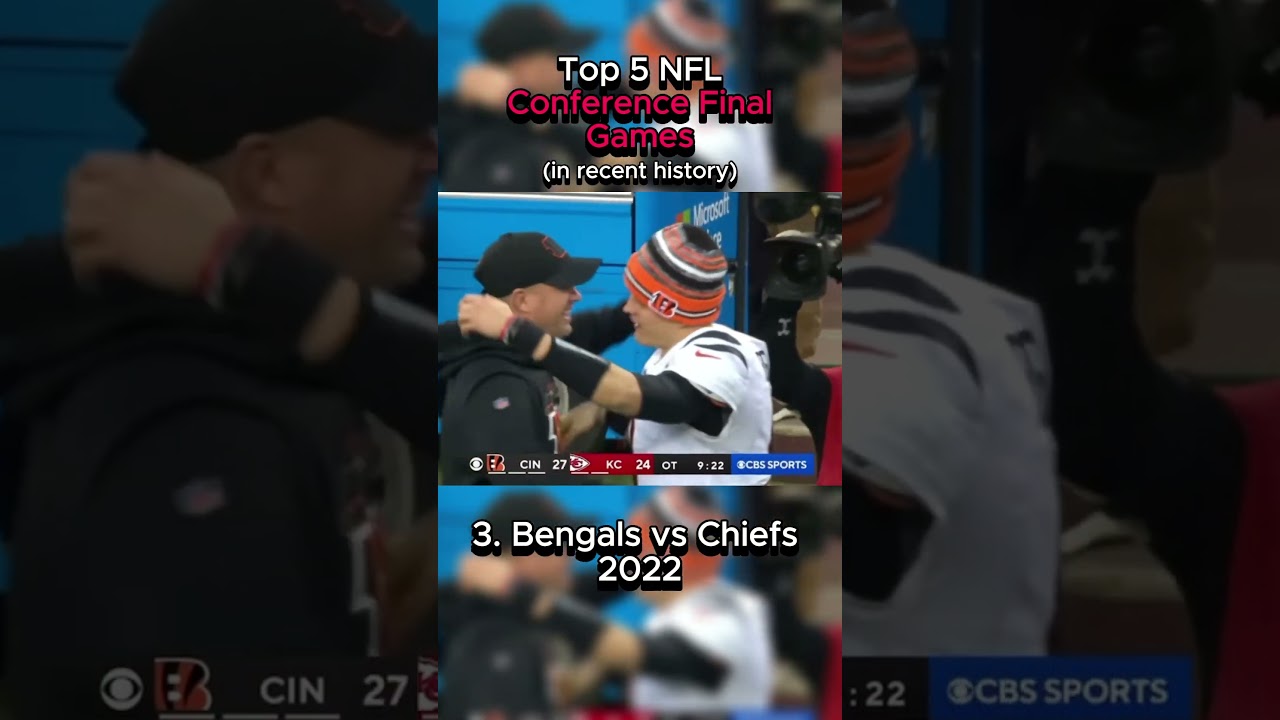 WATCH: Top 5 NFL Conference Final Games