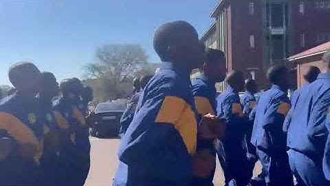 SAPS Project 10K👮, the College recruitment process. Trainees keep their ears open, for COMMANDS.🇿🇦