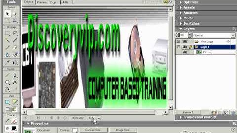 Fireworks training Video 6 Selection Tools