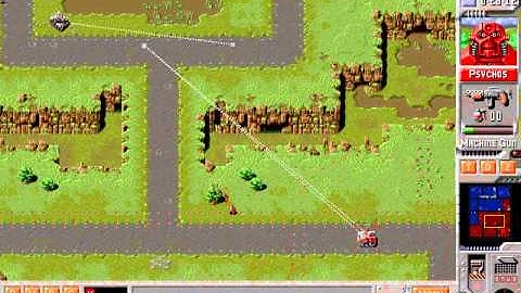 Прохождение Zed [The Bitmap Brothers] level 13 | Z game longplay (walkthrough)