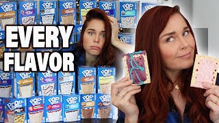 Tried Every POPTART Flavor To Tell You Which Ones Are The BEST  Pop Tart Challenge