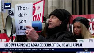 UK decides Julian Assange can be extradited to the USA.