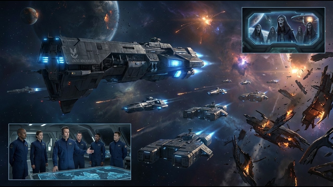 Безжалостная контратака Земли шокировала Галактический Совет | HFY | Sci-Fi