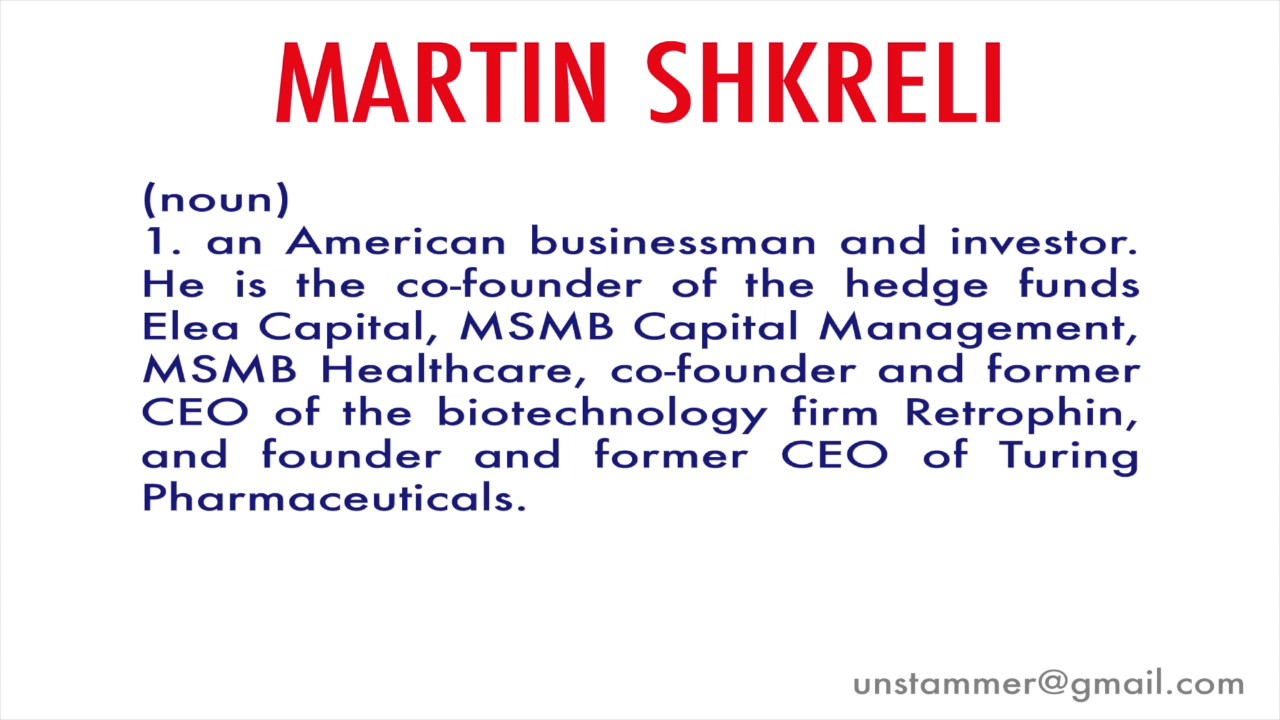 How To Pronounce Martin Shkreli YouTube how-to-pronounce-martin-shkreli-youtube