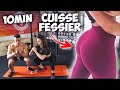 10min cuisses fessier intensif en couple ! (exercice maison) !