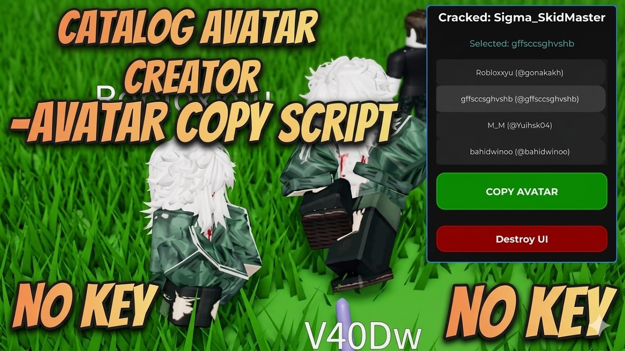 CATALOG AVATAR CREATOR SCRIPT🔥 | - AVATAR COPY | [NO KEY 100%]🔥 - YouTube