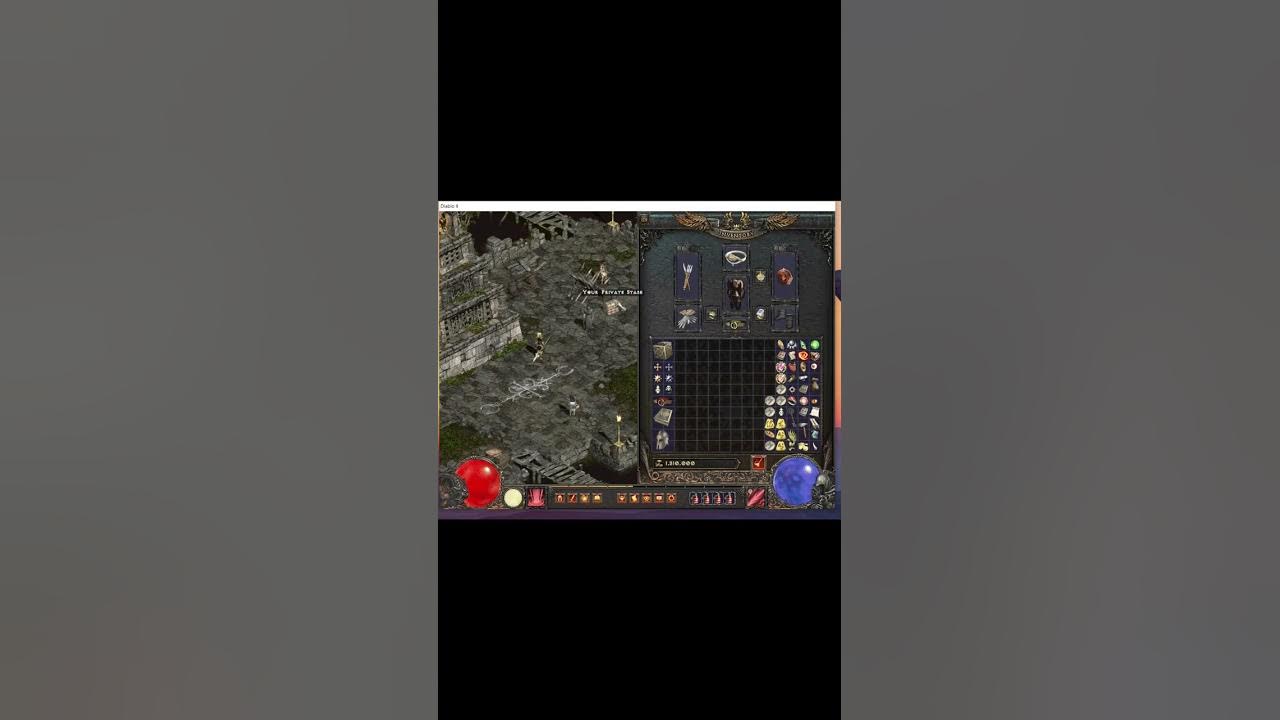 Vision of the Furies For Blood Zon Diablo 2 Median XL YouTube