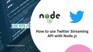 How to use Twitter Streaming API with Node.js