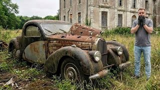 ASMR Car Restoration |1938 Bugatti Type 57 Full Restoration from Forgotten to Museum Masterpiece