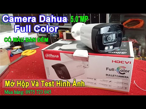 Camera HDCVI 5MP Full Color DAHUA DH-HAC-HFW1509TLMP-LED