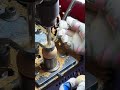 Cara yang cerdas melubangi kayu dengan mesin canggih secara otomatis #shorts