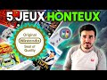 5 Jeux HONTEUX APPROUVÉS par Nintendo !