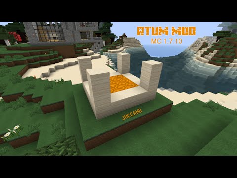 Minecraft Portal Atum mod - Desierto