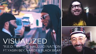 The Halluci Nation's “R.E.D.” music video, explained | Visualized