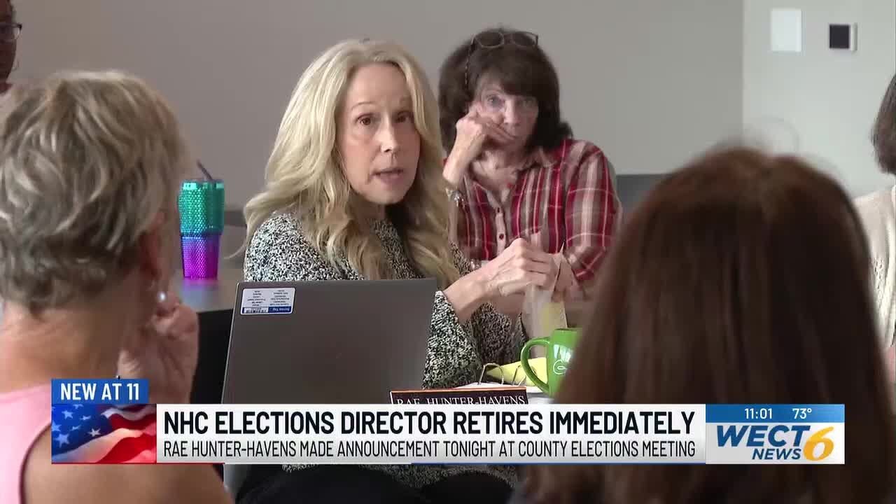 New Hanover County Elections Director announces immediate retirement, citing health concerns