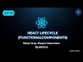 Day 16 — React Lifecycle in Functional Components | useEffect Explained (Interview Ready)