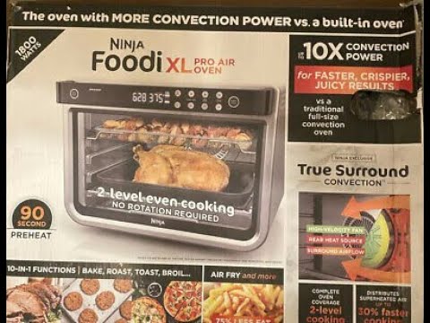 Ninja-DT200-Foodi-8-in-1-XL Pro Air Fry Oven Large Countertop Convection  Oven (Renewed)