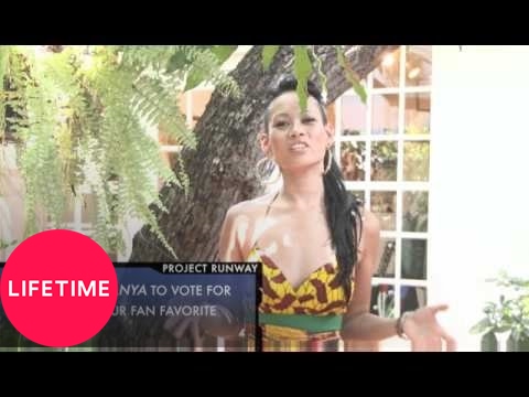 Project Runway: Anya Ayoung-Chee's Home Visit | Lifetime