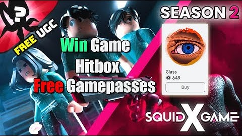 [Free UGC] Squid Game X Script Hack • Free Gamepasses • Win Game And More [Roblox 2025]