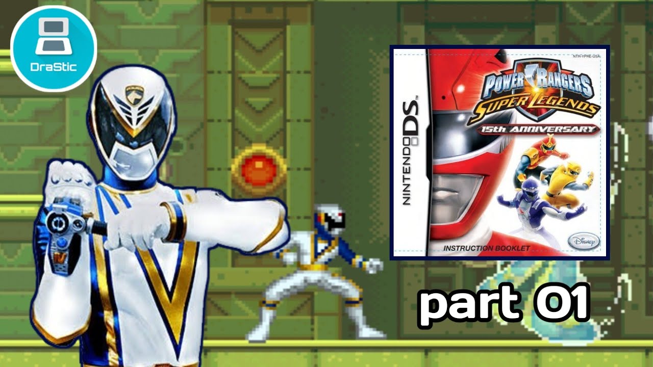 Gameplay Power Rangers Super Legends Nintendo DS - Drastic Emulator 01 ...