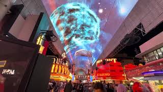 Fremont street experience on Friday night # lasvegas #2023