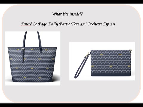 Fauré Le Page Daily Battle Tote 37 - Pink Totes, Handbags