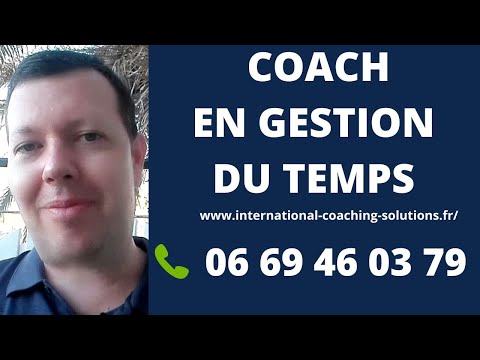 Coach en gestion du temps