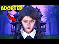 I ADOPTED WEDNESDAY ADDAMS!**Shocking**