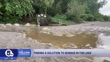 Sewer District proposes fix to combined sewage overflows at Edgewater Beach