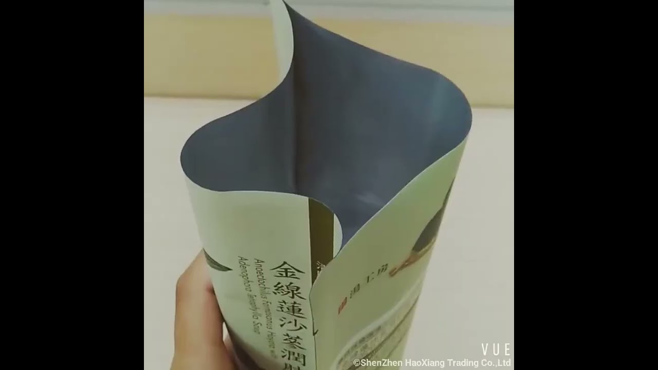custom stand up aluminum bag for food -packaging bag manufacturer