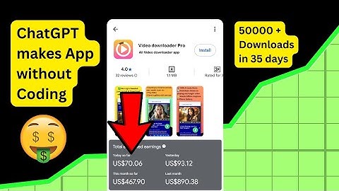 how to create app without coding for free Create apps with ai and earn money free Chatgpt