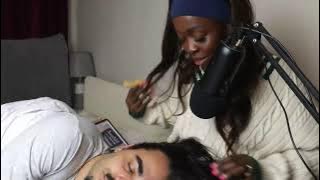 ASMR - UNREAL scalp scratches NITPICKING, combing - soft whispers 