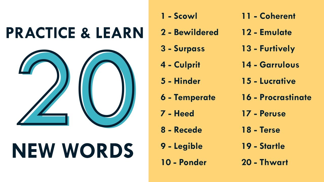 Learn New Vocabulary Word Everyday Let   s Learn New Vocabulary