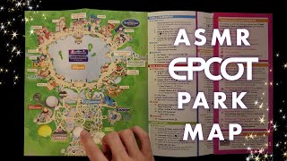 ASMR Epcot Park Map Whispered Reading • Walt Disney World Comfort screenshot 5
