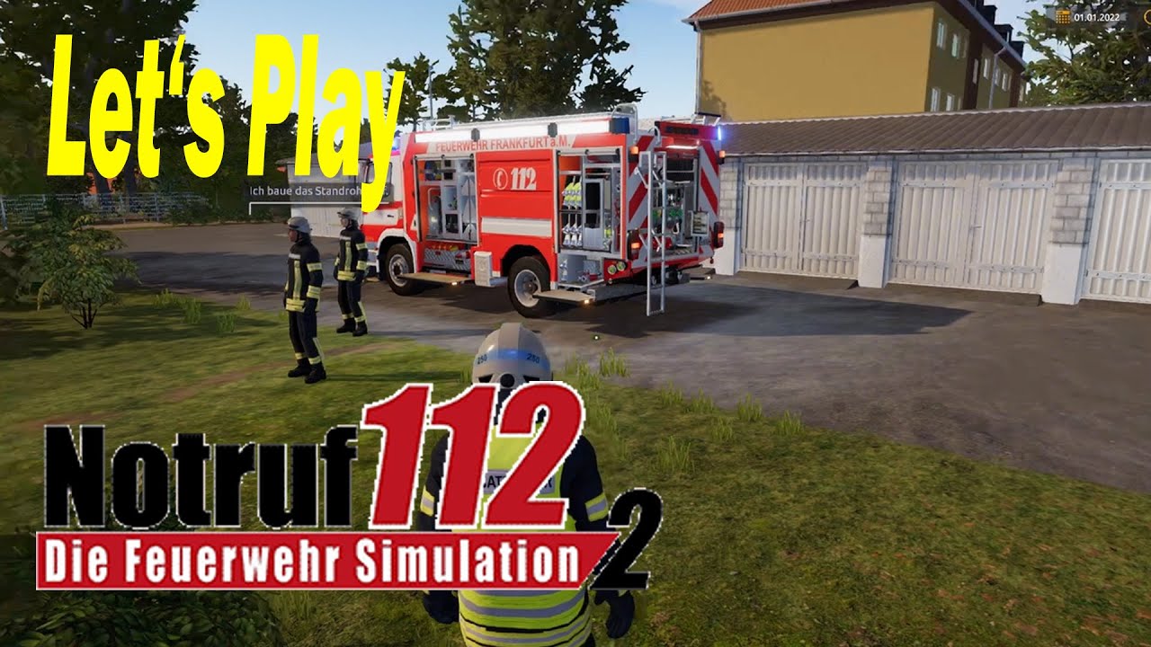 NOTRUF 112 – DIE FEUERWEHR SIMULATION 2 #027: Mal kurz reingespielt und  wieder Absturz! - YouTube