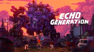 Echo Generation - PC Gameplay (Junkdecimator boss fight)