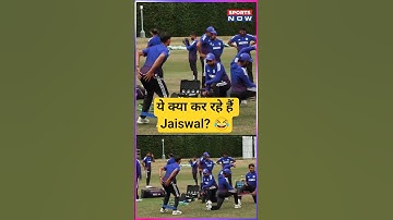 Yashasvi Jaiswal’s Funny Training Clip Goes Viral! 😂 #shorts #ytshorts #shortsfeed #teamindia #viral