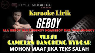 GEBOY/ ALA GEBOY - CICIH CANGKURILEUNG KARAOKE VERSI BANGRENG GAMELAN KYBOARD KORG PA1000 (SALENDRO)