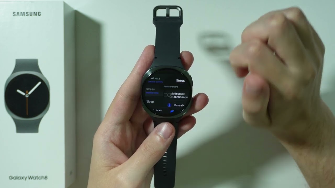 Samsung Galaxy Watch 8: How to Measure Stress Continuously (Enable Continuous Stress Measurement)