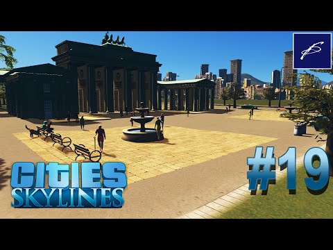 Видео: Центральная площадь - Cities Skylines Прохождение #19