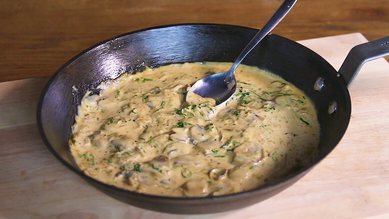 Champinjonsås: Magiskt till Schnitzel, karré eller en kotlett - Såsskola