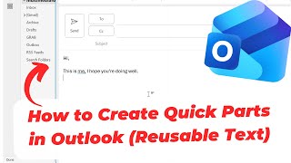 Come creare parti rapide in Outlook (testo riutilizzabile) screenshot 4