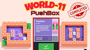 🔴Fancade🔴|| World 11 || Push Box level 30,31,31,33 ||completed||Arpit Guru