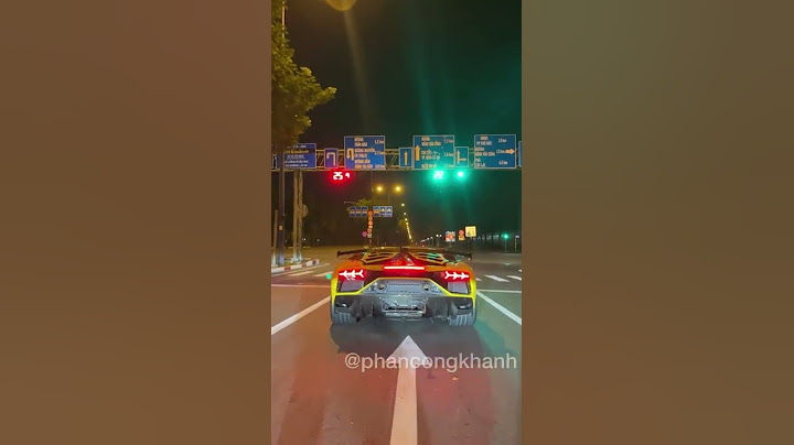 Idol Phan Công Khanh RaceStart trên Lamborghini Aventador SVJ. #shorts