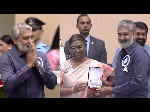 Director SS Rajamouli Receives National Award For RRR Movie | 69th National Film Awards